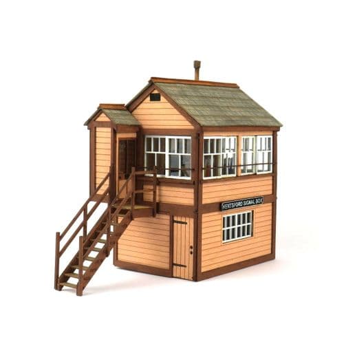GWR ALOO040 Small Timber Signal Box (11 lever) Kit (1)