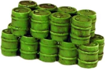 Harburn Hamlets FL 151 Green oil drums