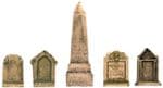 Harburn Hobbies CG 272 Gravestones and Obelisk
