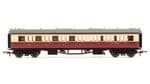 Hornby R4687 BR Collett Coach Corridor Composite LH Crimson/Cream