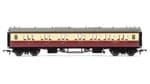 Hornby R4688 BR Collett Coach Corridor Composite RH Crimson/Cream