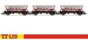 Hornby TT6037 Railfreight HAA - Hopper Wagon - Triple Pack