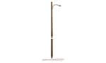 JP5646 Woodland Scenics Just Plug Wooden Pole Street Lights (2) - O Scale