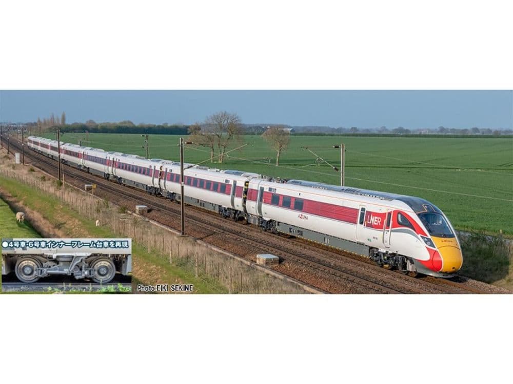 K10-1675 Scale 1 148 N Class 800 113 LNER Azuma 9 Car Train