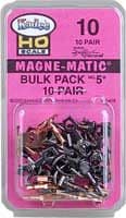 Kadee 10 - HO Scale No.5 Bulk Pack Magne-Matic Couplers (10pr)