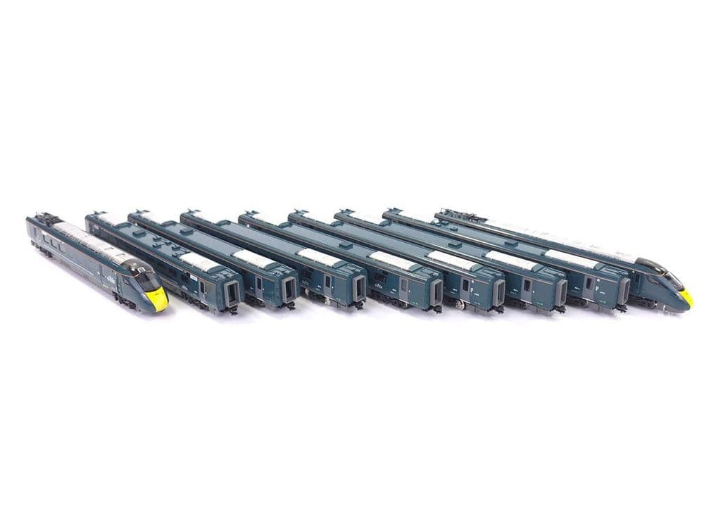 Kato 10-1672D Scale 1 148 N Class 800 313 GWR IET 9 Car Train DCC-Fitted