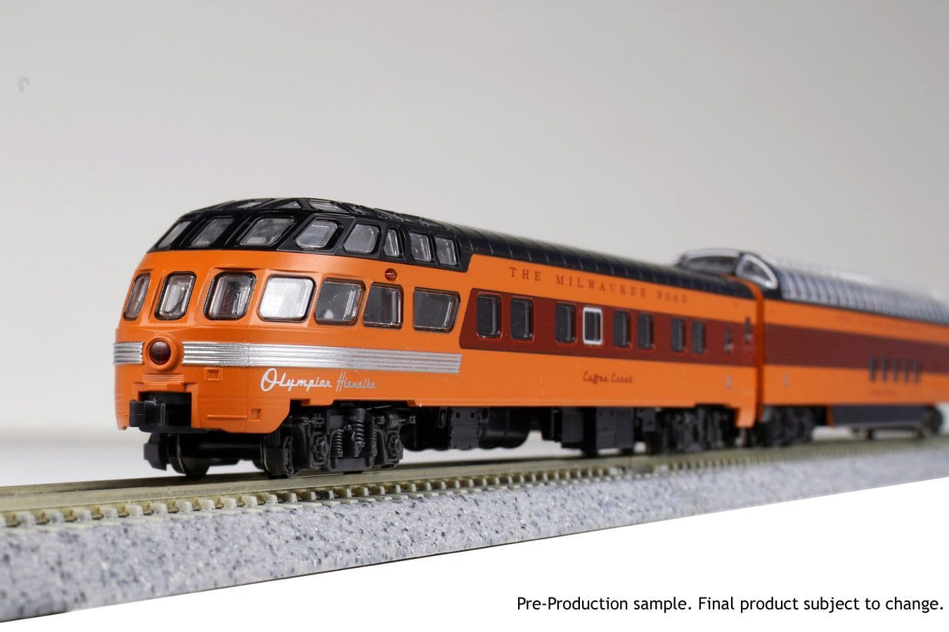 Kato Kato 106-082 Milwaukee Road Olympian Hiawatha 9 Car Set