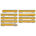 Kato 106-089 Milwaukee Road Post-1955 Olympian Hiawatha Coach Set (9)