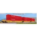 Kato 106-6188 Gunderson MAXI-IV 3 Unit Car TTX 732335 Ferromex Containers
