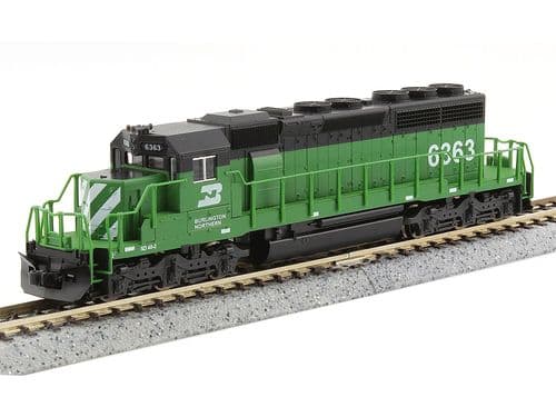 Kato 176-4823 Scale: 1:160, N  *EMD SD40-2 (Early) Burlington Northern 6361