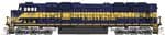 Kato 176-6412 Scale: 1:160, N  *EMD SD70MAC Alaska Railroad 100yrs 4328