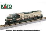 Kato 176-6503 Scale: 1:160, N EMD SD70MAC BNSF Merger Scheme 9647