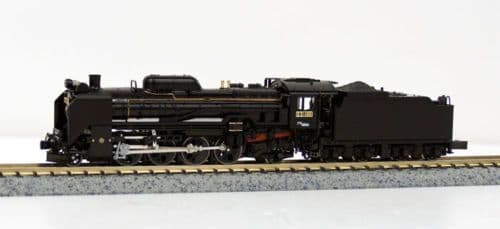 Kato 2016-7 JNR Steam Locomotive Type D51 498 N scale