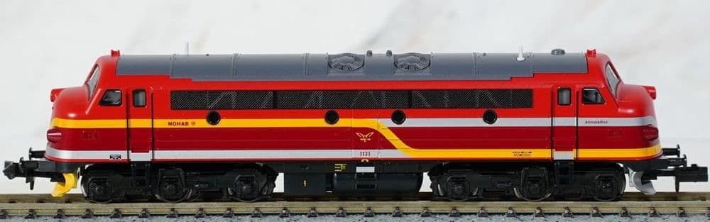 Kato 2896 Scale 1 160 Altmark Rail V170 1131 Nohab Diesel Locomotive VI