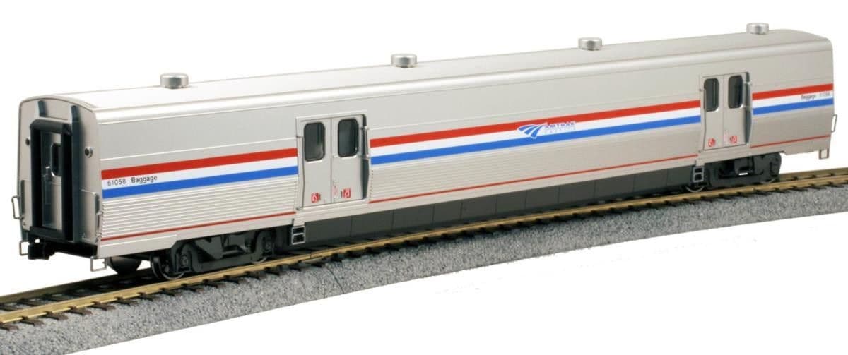 Viewliner Model Train Kato 35-6213 Scale 1 87 HO Amtrak Viewliner II Baggage Car