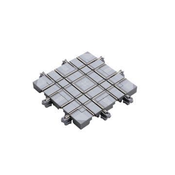 Kato 40-301 Scale: 1:150, N *Unitram Street 90 Degree Crossing 62mm