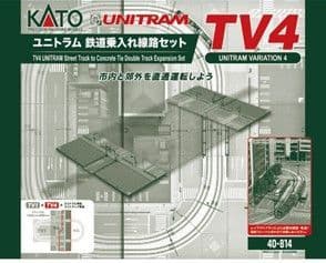 Kato 40-814 Scale: 1:150, N  Unitram (TV4) Straight Track Set