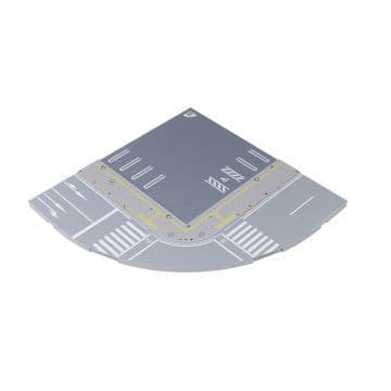 Kato 41-101 Scale: 1:150, N *Unitram Quarter Circle Inner Road Plate