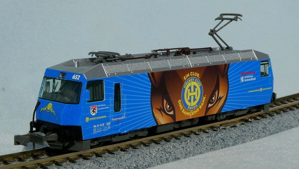 Kato 74065 Scale 1 150 N RhB Ge4/4 III HCD No 652 Electric Locomotive VI