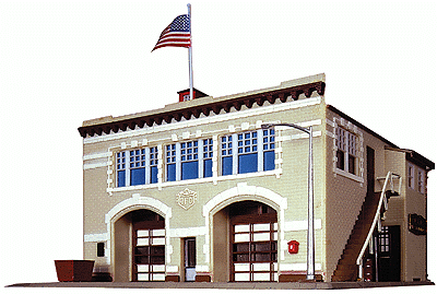 Life-Like 433-7483: Fire Department Building