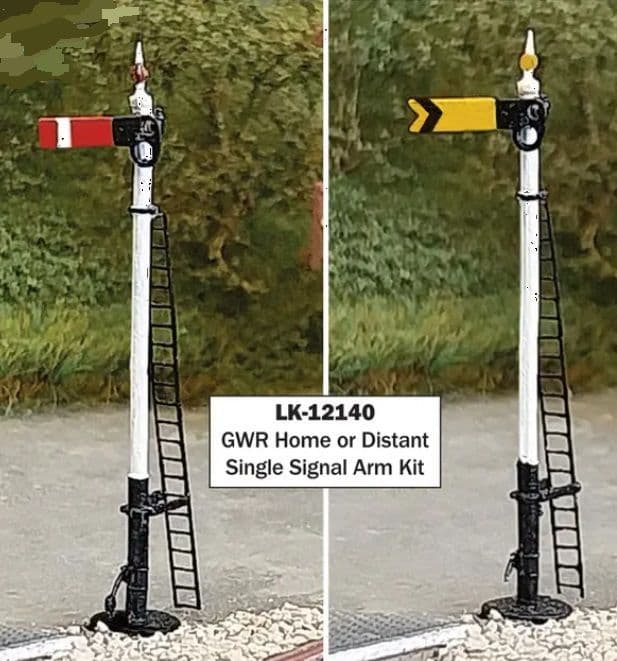 LK12140 Peco GWR Single Arm Home or Distant Signal Kit