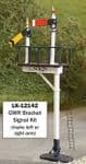 LK12142 Peco GWR Double Arm Home Junction Bracket Signal Kit