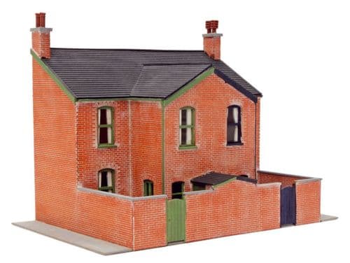 LK207 PECO Lineside OO/HO Victorian Low-Relief House Backs - Laser Cut Kit