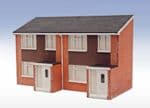 LK212	PECO Lineside OO/HO 1960s Semi-Det House Fronts - Laser Cut Kit