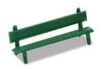 LK25 Peco SR  Platform Seats, green (12)