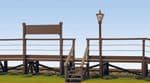 LK708 Wooden Platform Halt