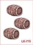 LK775	PECO L/S O BARRELS ON SIDE (3)