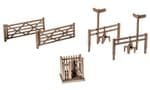 LK86 Peco 2 Field Gates, 2 Stiles and 1 Wicket Gate