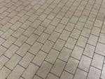LX232  SMS  OO 3ft x 2ft Paving Slabs Engraved Sheet (144mm x 272mm) - OO/4mm/1:76
