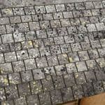 LX410  SMS  OO Pre-Weathered Laser Cut Roof Slates (A4 Sheet) - OO/4mm/1:76