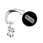 Micro Trains 1952  N-1 Centering Springs(12 ea)