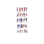 miniocity 076-509 Assorted Figures (25) Figure Set