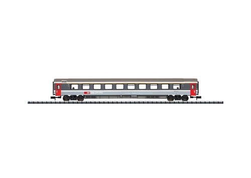 Minitrix  15905  Swiss Federal Railways (SBB/CFF/FFS) type Apm express train passenger car.