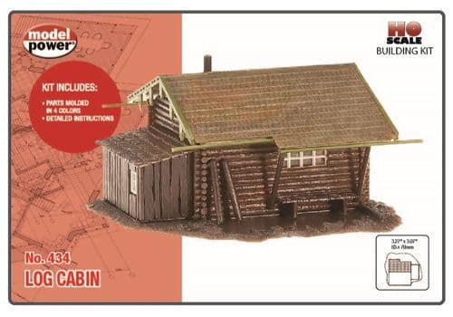Model Power 434 Log Cabin Building Kit