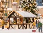 N14683 Scale(s): 1:160 Scale, Noch N Scale MULLED WINE STALL LASER CUT MINIS KIT