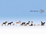 Noch 12852 Scale: 1:87, HO Guard Dogs Sound Scene