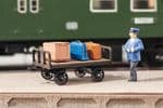 Noch 14311 HO / OO Scales Luggage Carts (2)