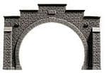 Noch 58052 HO/OO Scales: Double Tunnel Portal Profi