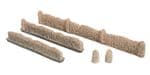 Noch 58283 Scale: 1:87, HO Natural Stone Hard Foam Walling 105x1.5cm
