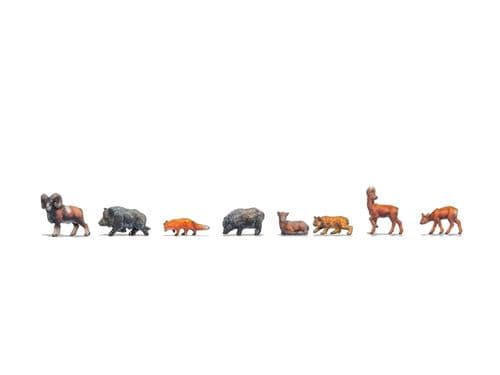 Noch Z Scale: 1:160,  Forest Animals (8) 3D Master Figure Set (1)