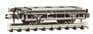 NR121B Peco: BrakeVan Chassis Kit 10 ft Wheelbase steel type solebars