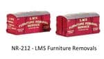NR212 Peco - LMS Furniture removals (pack of 2)