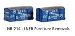 NR214 - Peco LNER Furniture removals (pack of 2))