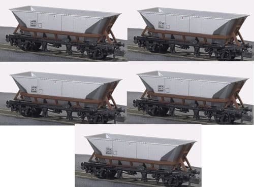 NR300BP Peco HOP-AB Coal Hopper Brown Cradle 5 Pack