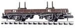 NR4E Peco: (RAILWAY COMPANY SERIES 15 FT WHEELBASE ) Bolster Wagon, NE, brown