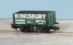 NR7016P PECO N QUALITY LINE N  - 7 PLANK WAGON KINGSBURY COLLIERIES LIMITED
